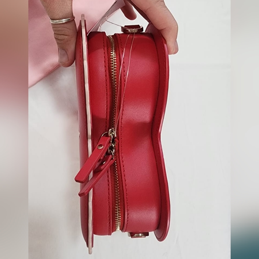 Kate Spade Red Heart Purse - Picture 4 of 5